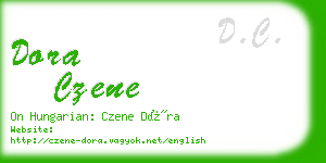 dora czene business card